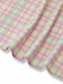 1950s Pastel Plaid Ruffled Bow Sweetheart Neck Swing Dress, vintage dress, retro fashion, rockabilly, pin-up fashion, women, elegant