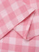 1950s Pink Plaid Button Skirt With Belt, vintage skirt, retro style - perfect for women who love vintage and retro fashion