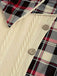 1950s Plaid Knit Hooded Dress — the kind of 1950s dress that makes strangers smile