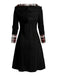 She slips into this 1950s Plaid Knit Hooded Dress and suddenly it's a 1950s daydream