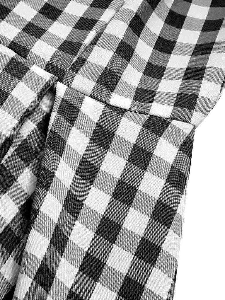 1950s Plaid Swing Dress: timeless style reimagined