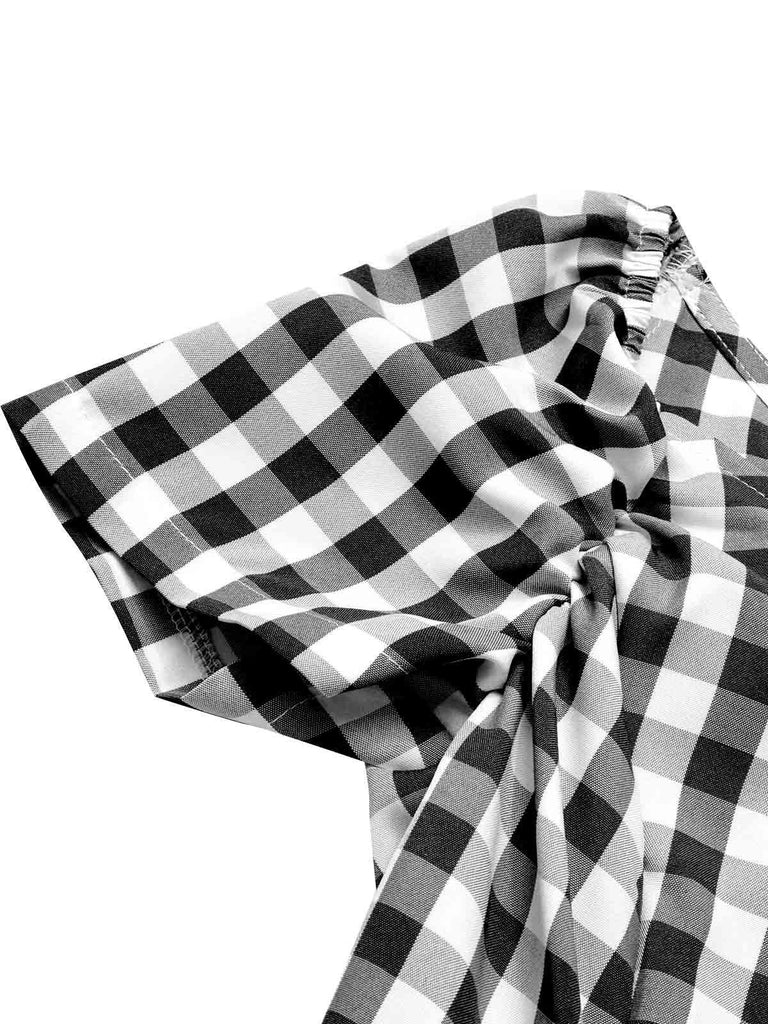 1950s Plaid Swing Dress: timeless style reimagined