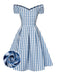 1950s Plaid Swing Dress — vintage elegance for the modern woman