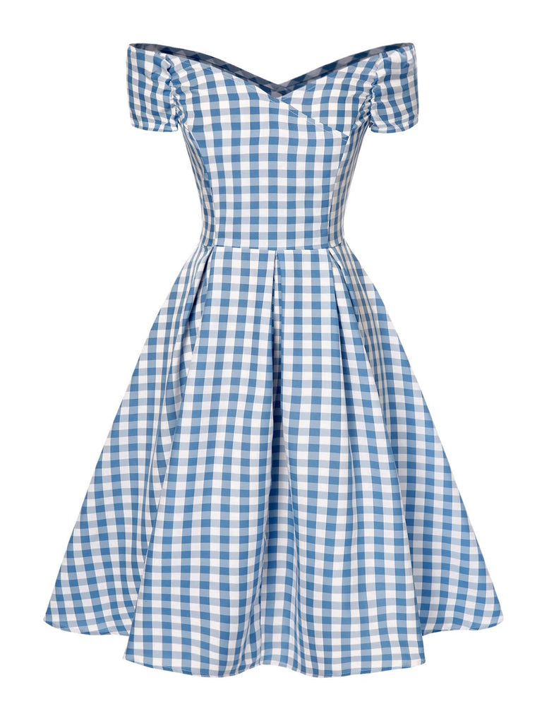 1950s Plaid Swing Dress: timeless style reimagined