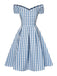 1950s Plaid Swing Dress: timeless style reimagined