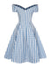 1950s Plaid Swing Dress: timeless style reimagined