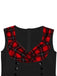 & 1950s Plaid V-Neck Dress — vintage elegance for the modern woman