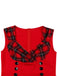 & 1950s Plaid V-Neck Dress — vintage elegance for the modern woman