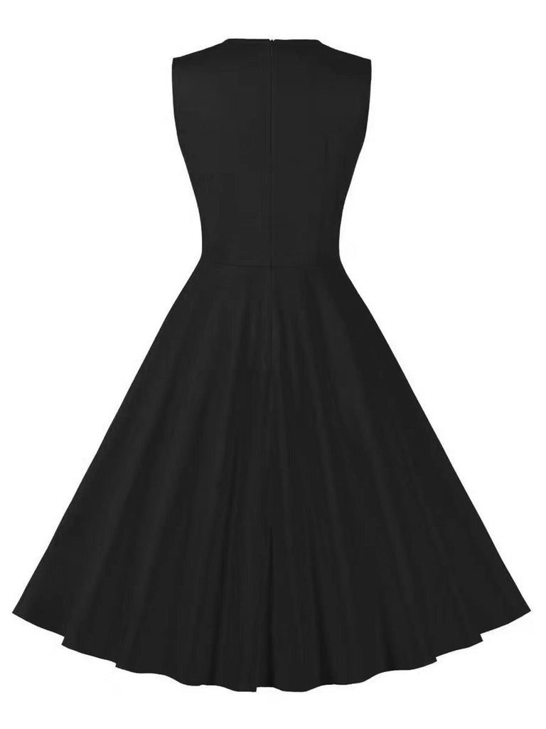 & 1950s Plaid V-Neck Dress: timeless style reimagined