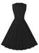 & 1950s Plaid V-Neck Dress: timeless style reimagined