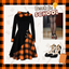 She slips into this 1950s Plaids Hooded Patchwork Dress and suddenly it's a 1950s daydream