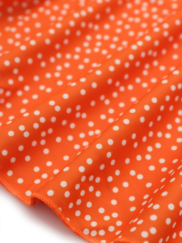 1950s Polka Dot Underwire Tankini Set 10