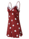 1950s Polka Dot Lace Spaghetti Straps Sleepwear, vintage fashion, retro style - perfect for women who love vintage and retro fashion