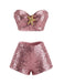1950s-Sequin-Starfish-Bandeau-Bikini-Set, vintage, retro, swimwear