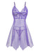 1950s Slip Lace Bow Sheer Nightdress - vintage dress, retro fashion, rockabilly