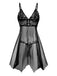 1950s Slip Lace Bow Sheer Nightdress - vintage dress, retro fashion, rockabilly