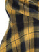1950s Slip V-Neck Plaid Swing Dress - vintage dress, retro fashion, rockabilly