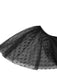 1950s Solid Dots Mesh Sleeve V-Neck Dress — a 1950s silhouette that turns sidewalks into runways