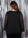 1950s Solid Sequined Patchwork Top - vintage fashion, retro style