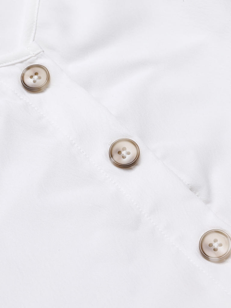 1950s Solid Shoulder Tie Sleeveless Romper — 1950s vintage charm for her modern wardrobe