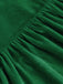 She slips into this 1950s Solid Square Neck Velvet Dress and suddenly it's a 1950s daydream