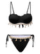 1950s Spaghetti Strap Beach Seashell Starfish Bikini — because 1950s glamour never goes out of style