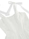 1950s Spaghetti Strap Bow Leaves Mesh Dress — a 1950s silhouette that turns sidewalks into runways
