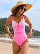 1950s Spaghetti Strap Cross-Back One-Piece Swimsuit — 1950s poolside glamour meets sun-drenched confidence