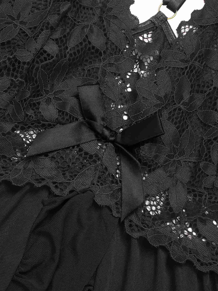 1950s Spaghetti Strap Lace Sheer | 1950s | vintage dress, retro fashion