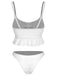 1950s Spaghetti Strap Solid Ruffles Swimsuit & Cover-Up, vintage swimsuit, pin-up swimwear - perfect for women who love vintage and retro fashion