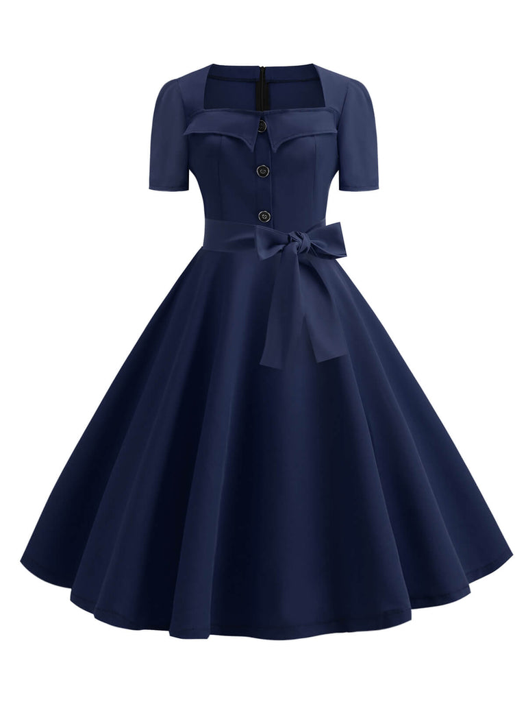 retro 50 dresses STELLA Vintage Inspired Swing / Custom Made Dress Retro 50s Made to Measure Pinup Clothing