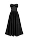 1950s Strapless Halter Neck Dress - vintage dress, retro fashion, rockabilly