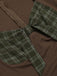 1950s Sweetheart Plaid Patchwork Dress, classic 1950s style elegant retro fashion - Image 23