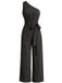 1950s Vacation Belted Wide Leg Jumpsuit - vintage jumpsuit, retro fashion