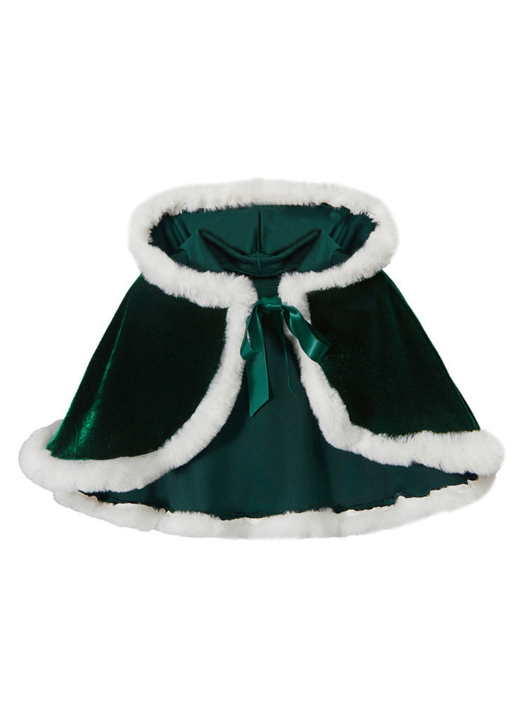 1950s Velvet Christmas Costumes Hooded Cape: 1950s tailoring for the woman who leads