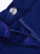 She walks in these 1950s Velvet High-Waist Solid Pants and the world follows