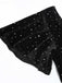 She slips into this 1950s Velvet Sparkling Solid A-Line Dress and suddenly it's a 1950s daydream
