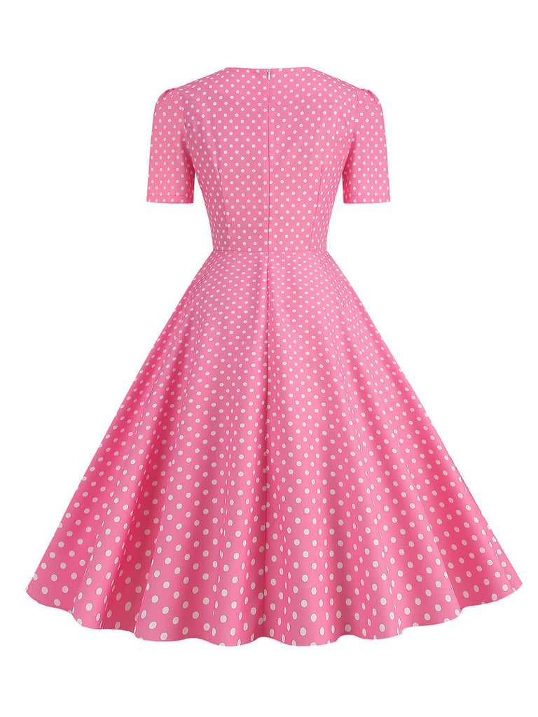 1950s Vintage Sweetheart Bow Swing Dress, vintage dress, retro fashion, rockabilly, pin-up fashion - perfect for women who love vintage and retro fashion