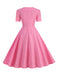 1950s Vintage Sweetheart Bow Swing Dress, vintage dress, retro fashion, rockabilly, pin-up fashion - perfect for women who love vintage and retro fashion