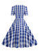 1950s Vintage Sweetheart Bow Swing Dress, vintage dress, retro fashion, rockabilly, pin-up fashion - perfect for women who love vintage and retro fashion