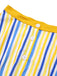 1950s Yellow White Blue Striped Button Skirt, vintage skirt, retro style - perfect for women who love vintage and retro fashion