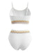 1950s Zigzag Pattern High-waisted Ribbed Bikini - vintage fashion, retro style
