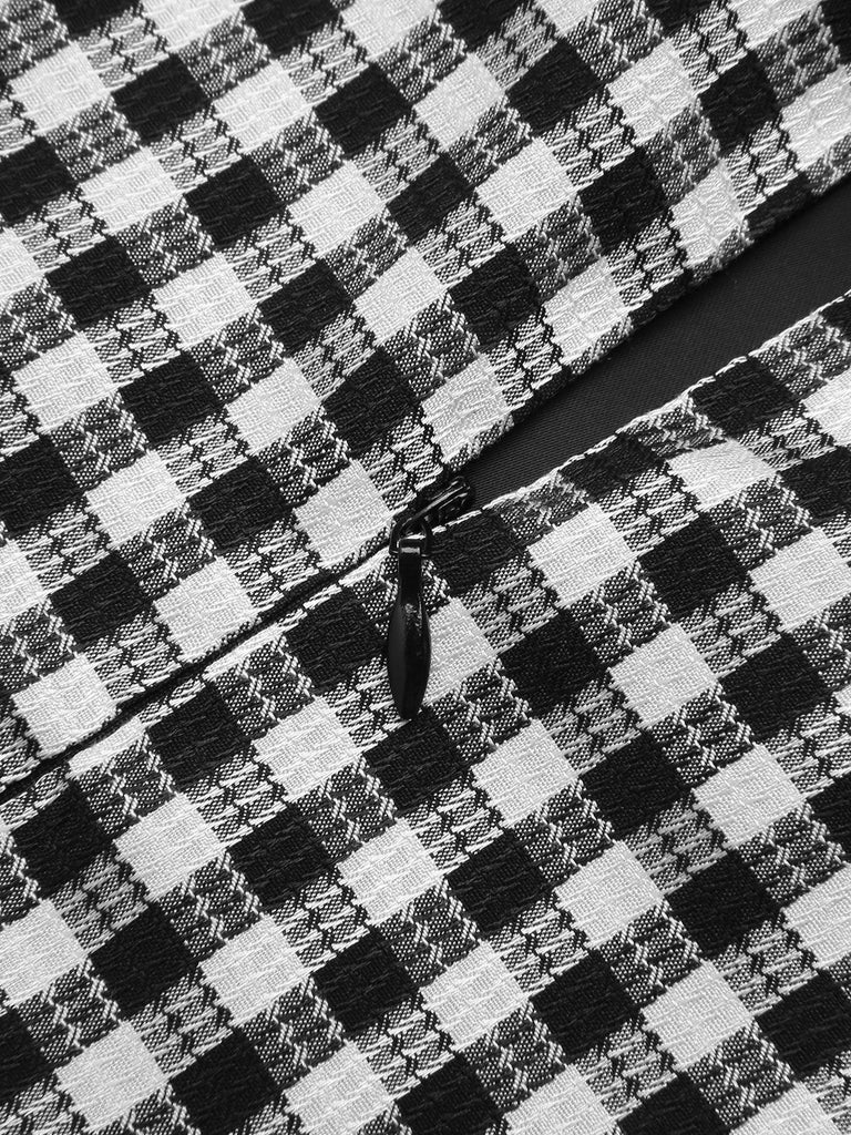 1960s Acetate Gingham Plaid Shift | 1960s | vintage dress, retro fashion