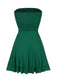 1960s Bandeau Solid Bodycon Dress — a 1960s silhouette that turns sidewalks into runways