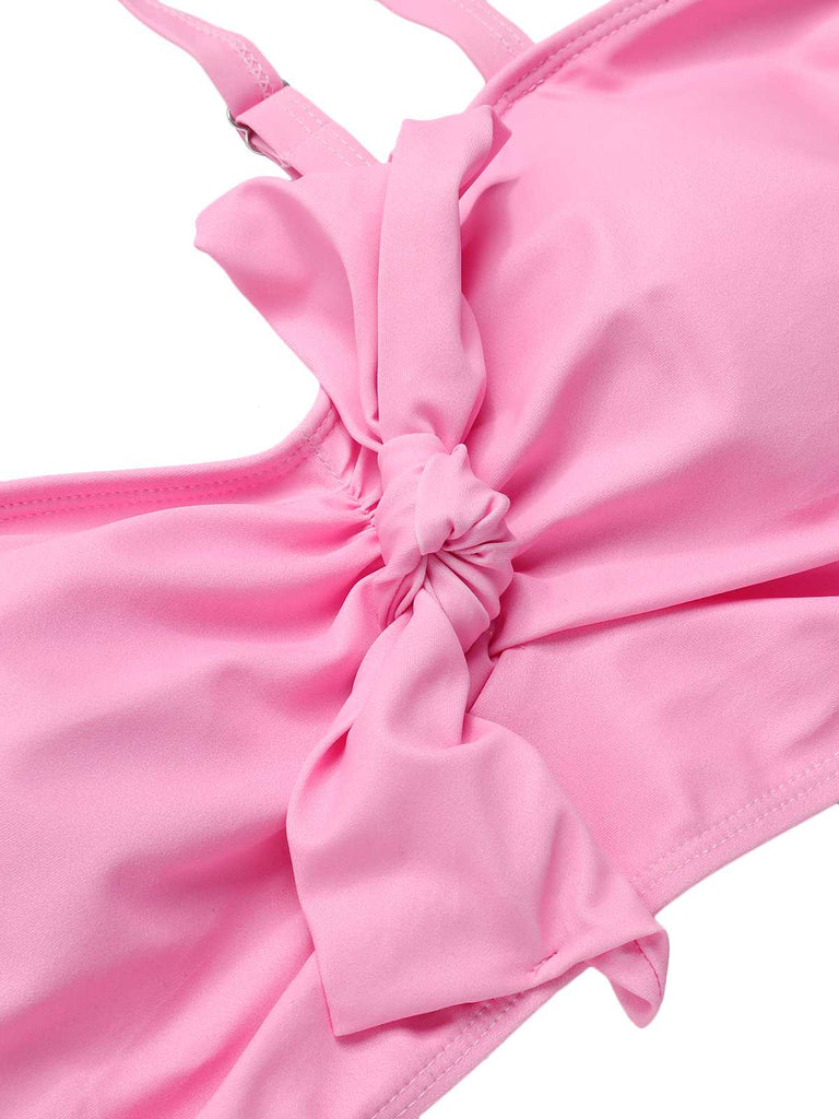 1960s Butterflies Bow Decor Swimsuit — because 1960s glamour never goes out of style