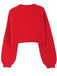 1960s Christmas Gingerbread Cropped Sweater Cardigan - vintage fashion, retro style