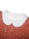 1960s Christmas Gingerbread Man A-Line Dress - vintage dress, retro fashion