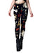 1960s Christmas Printed Cute Leggings: 1960s power dressing, reimagined