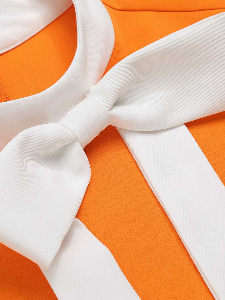 1960s Crew Bowknot Sleeveless Dress — a 1960s silhouette that turns sidewalks into runways