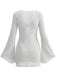 1960s Cutout V-Neck Cover Vintage Up - vintage fashion, retro style